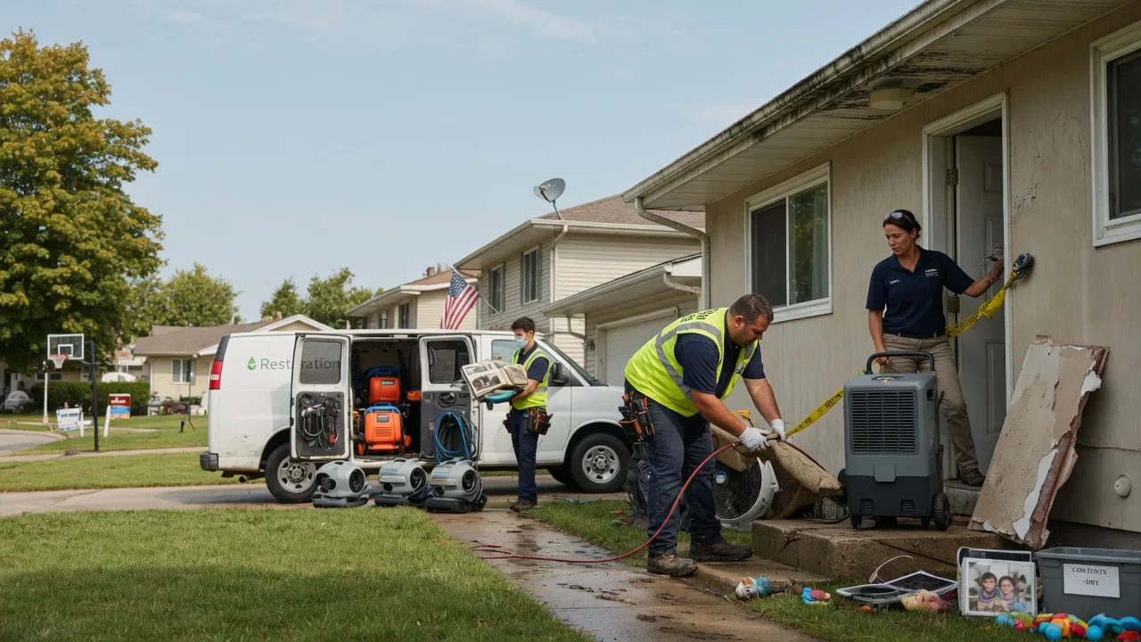Water Damage Restoration in Olin, NC near me
